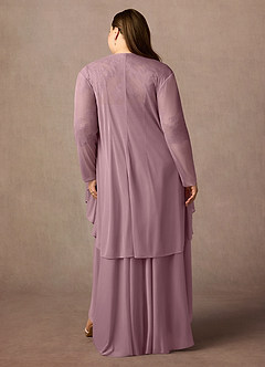 Azazie Anne Mother of the Bride Dresses Dusty Rose Sheath Sweetheart Sequins Lace Dress image11