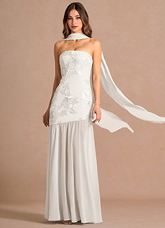 Vestido Nube Blanca Maxi Nerissa image5