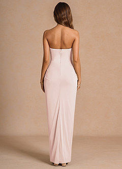 Abito Lungo Rosa Cipria Anais image2