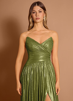 Estrella Olive Maxi Dress image6