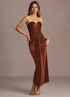 Maxi jurk Mackenzie Terracotta image4