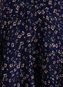 Dena Floral Gingham Maxi Dress image7