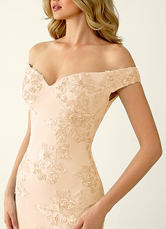 Lowlala Gul Spetsbalklänning image5