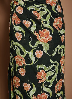 Stephanie Black Multi Maxi Dress image7
