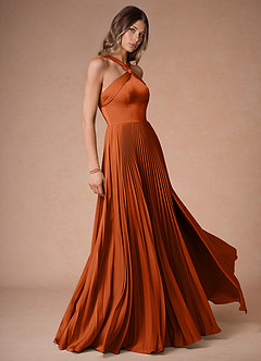 Abito Lungo Ruggine Teresa image3