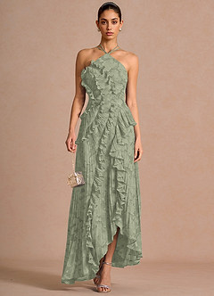 Hatsu Agave Green Maxi Dress image4