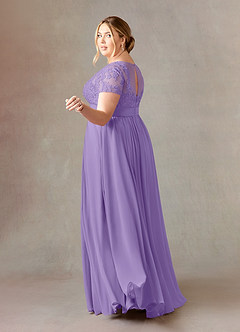 Azazie Annette Kleider für die Brautmutter A-Linie Spitze Chiffon Kleid Tahiti image10