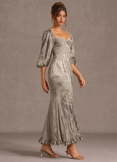 Elarion Platinum Maxi Dress image4