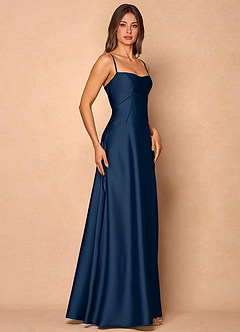 Zoya Navy Maxi Dress image4