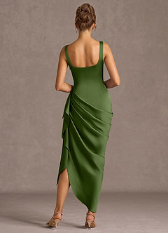 Cerina Olive Green Maxi Dress image2