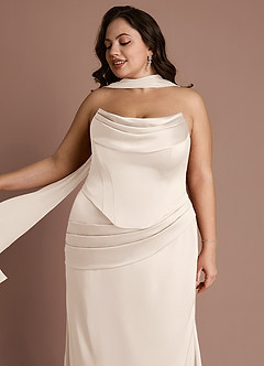 Sorrel Cream Corset Two-Piece Sets image11