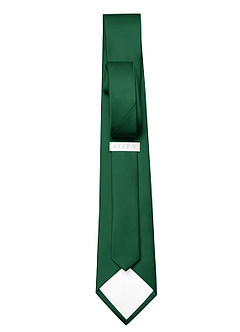 front Matte Satin Wide Tie