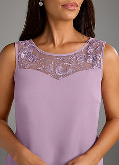 Azazie Maura Mother of the Bride Dresses Wisteria Jumpsuit/Pantsuit Sequins Chiffon Dress image5