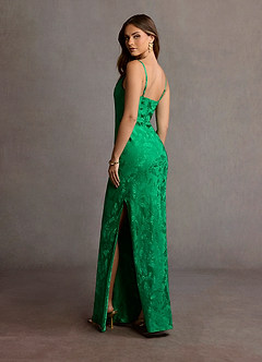 Ellora Jade Cowl Neck Maxi Dress image2