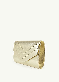 front Layered Envelope Clutch Bag