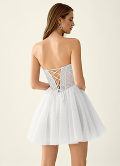Florisse Weiß Minikleid image2