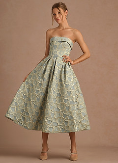 Desiree Blue Midi Dress image1