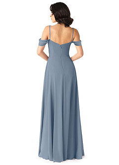 Azazie Tancie Bridesmaid Dresses Twilight A-Line Off the Shoulder Chiffon Convertible Dress image2