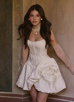 front Exquisito conjunto de joyas de perlas redondas