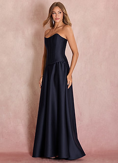 Nikol Deep Navy Two Piece Dress image4