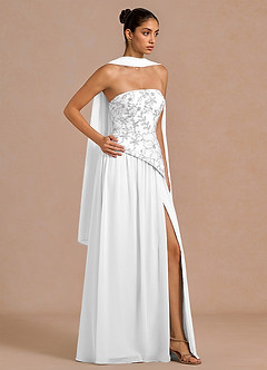 Robe Maxi Blanc Galatea image4