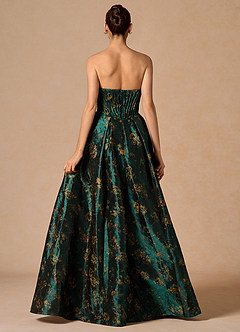 Vestido Verde Profundo Largo Aoife image2