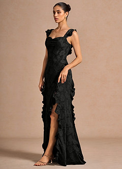 Barsha Black Maxi Dress image5