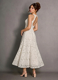 Selira Maxi Klänning Vit image5