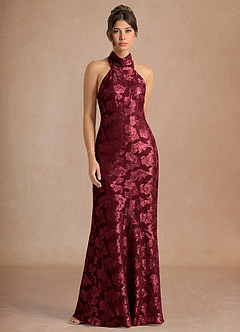 Dillon Wine Maxi Dress image6
