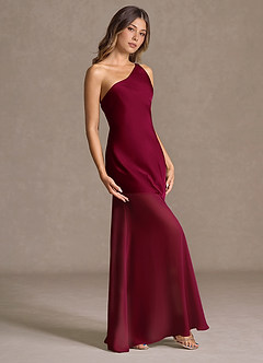 Vestido Merlot Largo Fatima image4