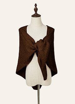 front châle en pashmina