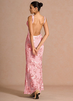Robe Maxi Rose Ivellea image2