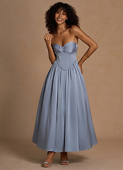 Eloise Powder Blue Maxi Dress image4