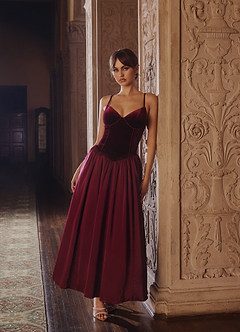 Francie Vino Vestido largo image3