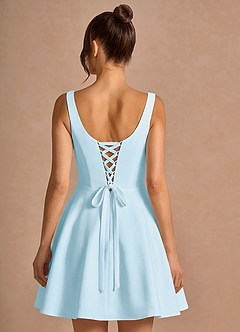 Brynn Sky Blue Mini Dress image6