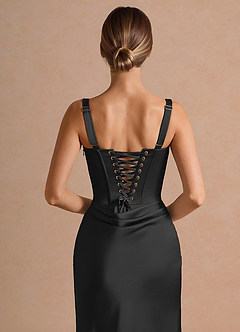 Keturah Black Midi Dress image6