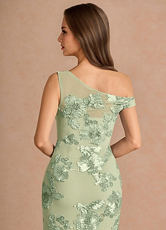 Melian Light Green Maxi Dress image6
