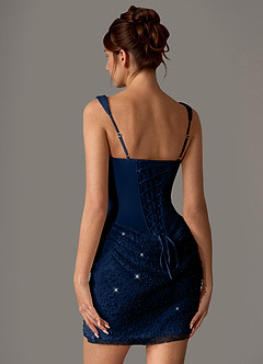 Kleid Niamh Marine image3