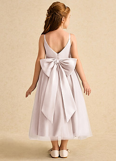 Azazie Patootie Flower Girl Dresses Rose Petal A-Line Spaghetti Strap Tulle Dress image5
