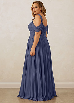 Christian Siriano Bridal for Azazie 1013 Bridesmaid Dresses Stormy A-Line Off the Shoulder Chiffon Dress image15