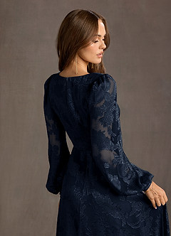 Maxi jurk Cerise Marine image5