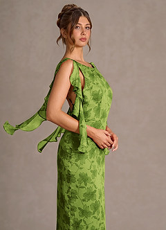 Evinah Green Multi Maxi Dress image6