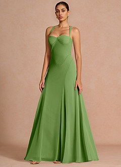 Fiadh Herb Green Maxi Dress image4