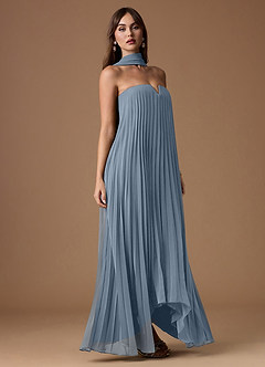 Maxi jurk Nahla Poederblauw image5