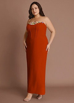 Liliah Paprika Maxi Dress image10
