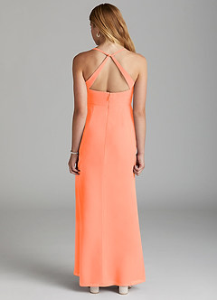 Azazie Becca Junior Sunset Mermaid Chiffon Dress image4