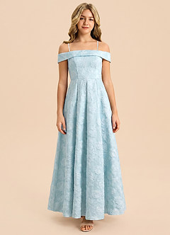 front Azazie Lucy Junior Formal Dress