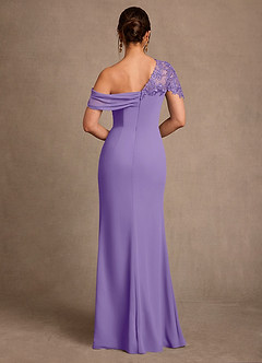 Azazie Sally Suknie dla Matki Panny Młodej Osłona Koronka Szyfon Długość podłogi Sukienka image3