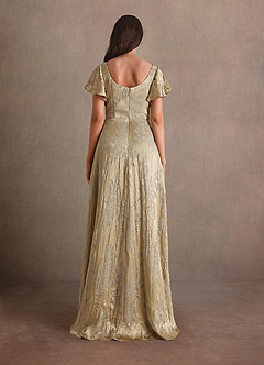Vicky Champagne Maxi Dress image2