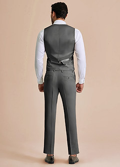 front William Carvão Terno de 3 peças